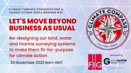 FIG Climate Compass Task Force Webinar – 29 November 2023